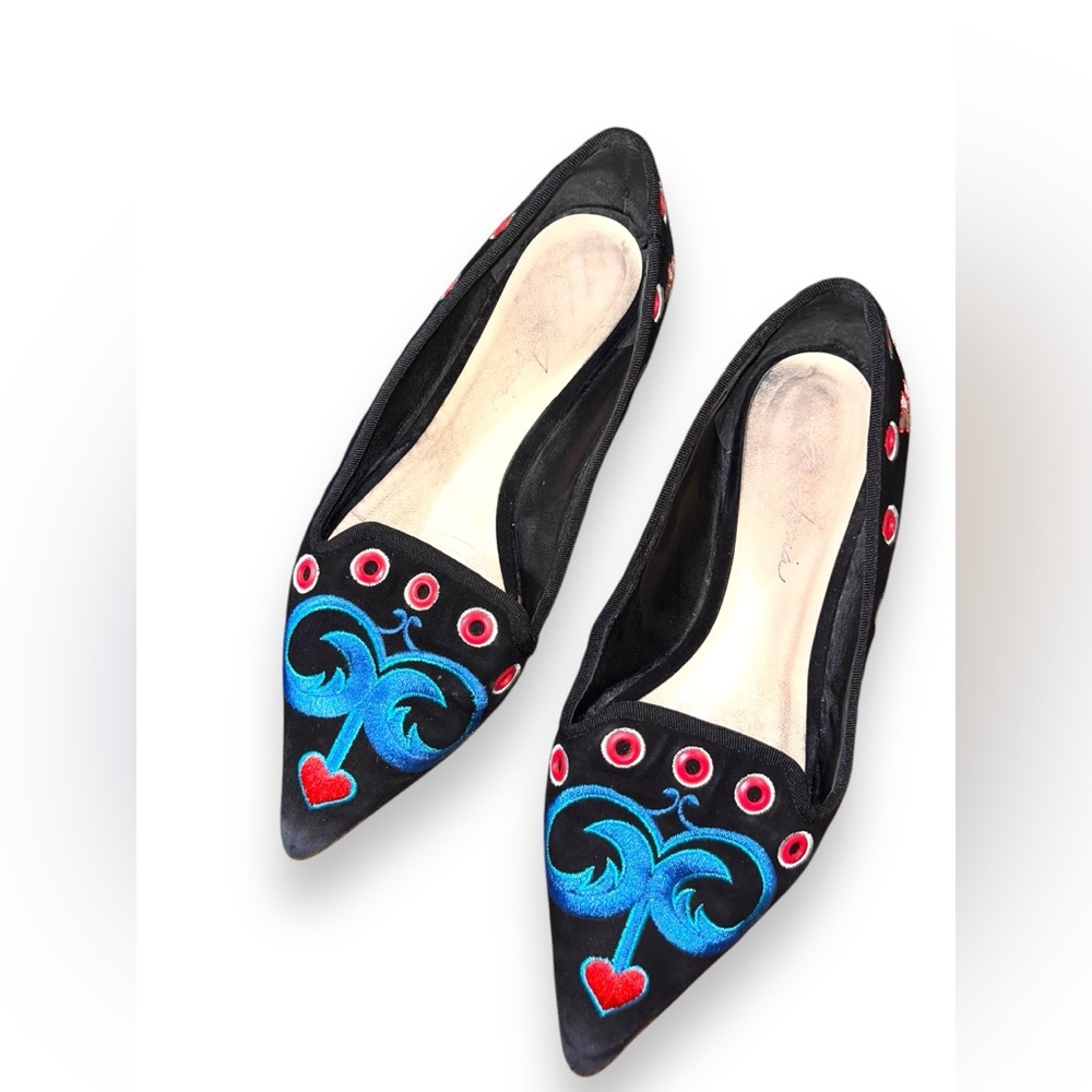 Isa Tapia Rocio suede loafer flats 37 - Picture 7 of 9